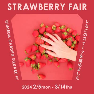 ストロベリーフェア 集客用バナー制作